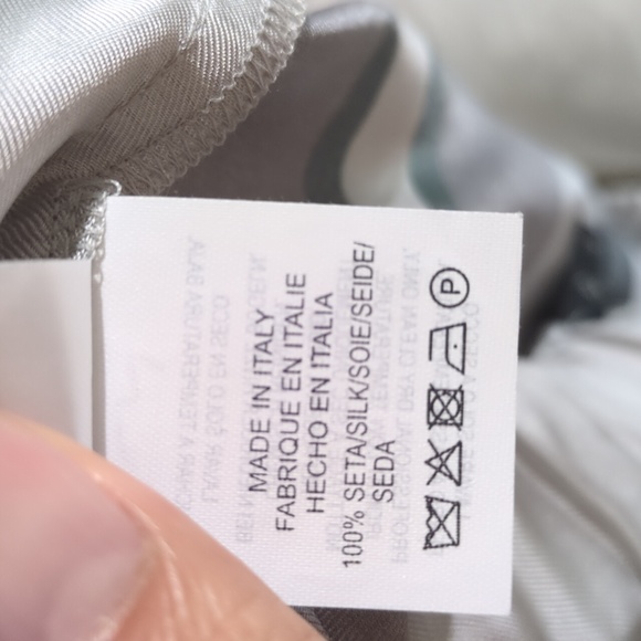 Antonelli Firenze striped silk cropped pants - Picture 5 of 6